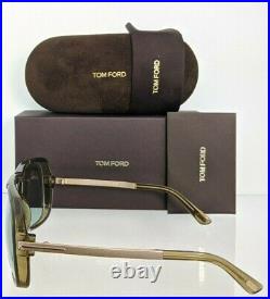 Brand New Authentic Tom Ford Sunglasses FT TF 800 95N Caine Frame TF0800 62mm