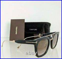 Brand New Authentic Tom Ford Sunglasses FT TF541 01F Alex-02 Frame TF 0541 51mm