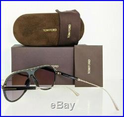 Brand New Authentic Tom Ford Sunglasses FT TF624 01C Nicholai TF 0624 57mm Frame