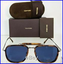Brand New Authentic Tom Ford Sunglasses FT TF665 53V Huck Frame TF 0665
