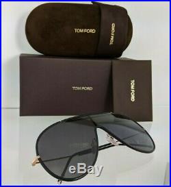 Brand New Authentic Tom Ford Sunglasses MACK TF 671 01A TF FT 0671 Frame