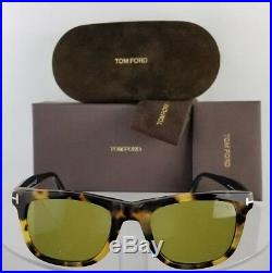 Brand New Authentic Tom Ford Sunglasses TF 336 55N Leo Tortoise Black TF336