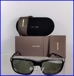 Brand New Authentic Tom Ford Sunglasses TF 337 01N Polarized Hugh Frame 337