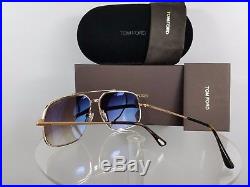 Brand New Authentic Tom Ford Sunglasses TF 439 Ronnie 48F 60mm Frame TF439