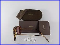 Brand New Authentic Tom Ford Sunglasses TF FT 452 53Z Stacy TF0452 Tortoise Gold