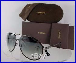 Brand New Authentic Tom Ford TF 450 Sunglasses Cliff TF450 09B 61mm Gunmetal
