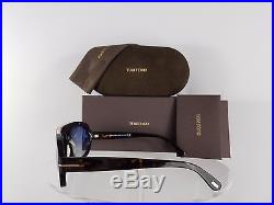 Brand New Authentic Tom Ford TF444 Sunglasses Hugo TF444 52W Dark Tortoise Frame