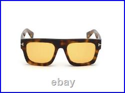 Brand New TOM FORD Sunglasses FT0711 FAUSTO 56E Havana brown Man