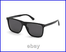 Brand New TOM FORD Sunglasses FT0832-N FLETCHER 01A Black smoke Man