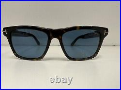 Brand New Tom Ford Sunglasses Buckley FT 0906 52V Havana/Blue
