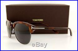 Brand New Tom Ford Sunglasses CLUBMASTER FT 248 HENRY Color 52A GUNMETAL UNI