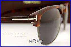 Brand New Tom Ford Sunglasses CLUBMASTER FT 248 HENRY Color 52A GUNMETAL UNI