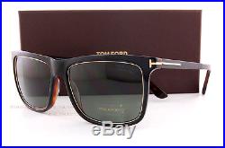 Brand New Tom Ford Sunglasses FT 0392 392 Karlie 01R Black/Green Polarized Men