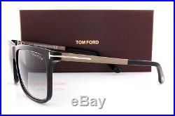 Brand New Tom Ford Sunglasses FT 0392 392 Karlie 02W Black/Gradient Blue Men