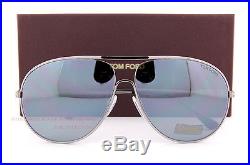 Brand New Tom Ford Sunglasses FT 450 Cliff 14C Gunmetal/Gray Men Aviator