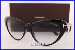 Brand New Tom Ford Sunglasses Harlow FT 0869 01B Black/Gradient Smoke For Women