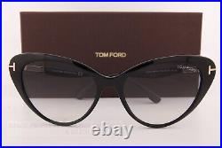 Brand New Tom Ford Sunglasses Harlow FT 0869 01B Black/Gradient Smoke For Women