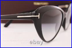 Brand New Tom Ford Sunglasses Harlow FT 0869 01B Black/Gradient Smoke For Women