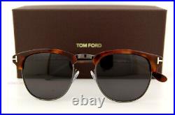 Brand New Tom Ford Sunglasses Henry FT 248 HENRY Color 52A Havana Size 51 Men