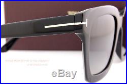 Brand New Tom Ford Sunglasses Sari FT 0690 01D Black/Gray Polarized For Women