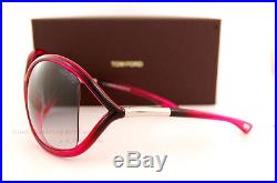 Brand New Tom Ford Sunglasses TF 0009 Whitney 72B Fuchsia/Grey Gradient Women
