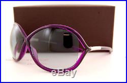 Brand New Tom Ford Sunglasses TF 0009 Whitney 75B Purple/Grey Gradient Women