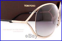 Brand New Tom Ford Sunglasses TF 0130 130 Miranda 28B Gold/Gray For Women