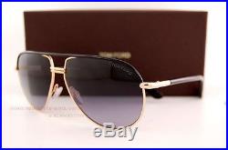 Brand New Tom Ford Sunglasses TF 0285 285 Cole 01B Gold Black for Men