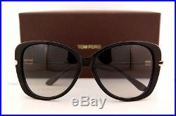 Brand New Tom Ford Sunglasses TF 0324 324 Linda 01B Black/Grey For Women