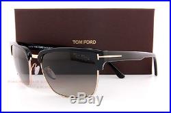 Brand New Tom Ford Sunglasses TF 0367 367 01D Black/Gray Polarized for Men