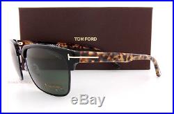 Brand New Tom Ford Sunglasses TF 0367 367 River 02B Havana/Gray For Men