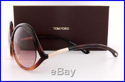 Brand New Tom Ford Sunglasses TF 0372 372 52F Havana/Brown Women 100% Authentic