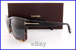Brand New Tom Ford Sunglasses TF 0376-F 376-F 05D Black Havana/Gray Men