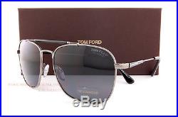 Brand New Tom Ford Sunglasses TF 0377 377 09D Gunmetal/Gray Polarized Men
