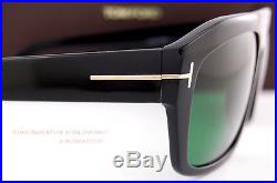 Brand New Tom Ford Sunglasses TF 0470 470 01N Black/Green for Men Women
