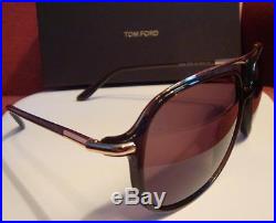 Genuine Tom Ford Italy Men's Women's Sunglasses TF150 Sophien 48J Brown/Gold 150