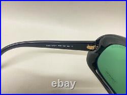 Genuine Tomford Shiny Black Sun Glasses With UV Protection Green Lens FT0471
