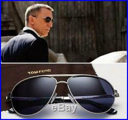 JAMES BOND SKYFALL Tom Ford MARKO FT0144 18V Silver Blue Sunglasses Sonnenbrille