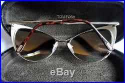 Lunettes de soleil or TF 304 28G NASTASYA TOM FORD gold sunglasses 56/17/135