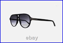 Modern Trendy Tom Ford Black Smoke Unisex Sunglasses FT0932/S-01B
