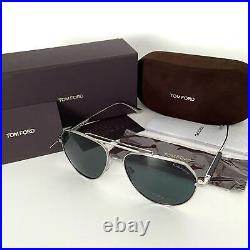 NEW! Authentic! TOM FORD Andes 61mm Pilot Sunglasses