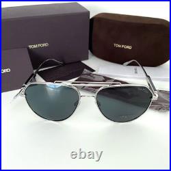 NEW! Authentic! TOM FORD Andes 61mm Pilot Sunglasses