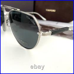 NEW! Authentic! TOM FORD Andes 61mm Pilot Sunglasses
