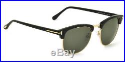 NEW Genuine TOM FORD HENRY Clubmaster 51 BOND 007 Black Sunglasses TF 248 FT 05N
