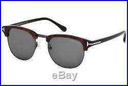 NEW Genuine TOM FORD Henry Havana Clubmaster 51MM Sunglasses TF 248 FT 0248 52A
