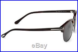 NEW Genuine TOM FORD Henry Havana Clubmaster 51MM Sunglasses TF 248 FT 0248 52A