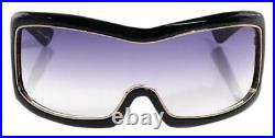 NEW Genuine TOM FORD OLGA Black Gold Shield Women Sunglasses TF 305 FT 0305 01B