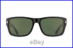 NEW Genuine Tom Ford FT0445 01N 58 Shiny Black Mens Sunglasses Glasses