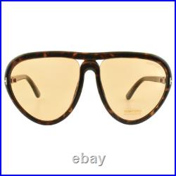 NEW TOM FORD ARIZONA TF769 52E 59-15-135 Tortoise Pilot Full Rim Womens Sunglass