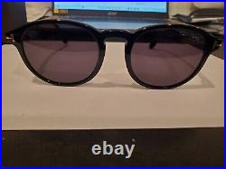 NEW TOM FORD DANTE TF0834 01A Sunglasses Black Frame Dark Gray Lenses 52mm ITALY